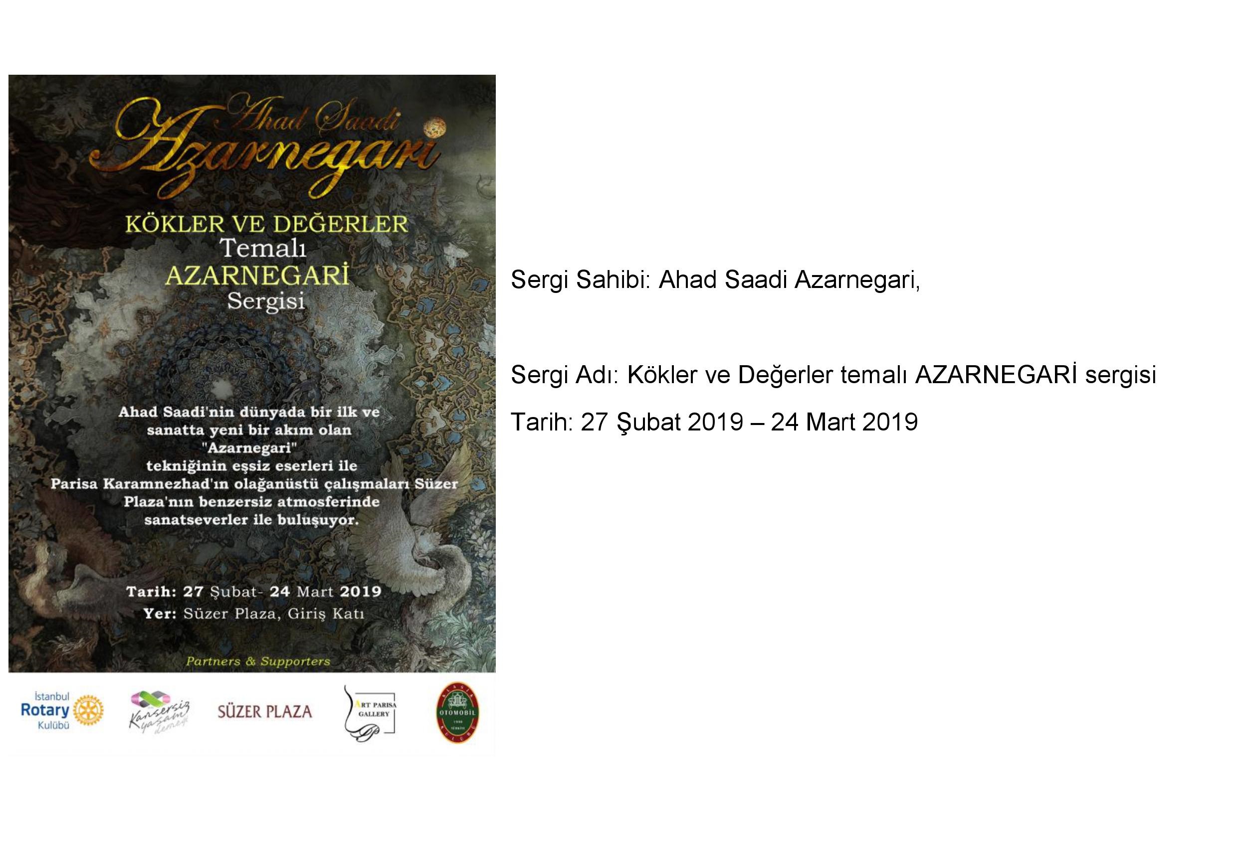  -  Azarnegari Exhibition